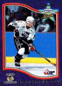 1997 Bowman CHL OPC Parallel #98 Brenden Morrow