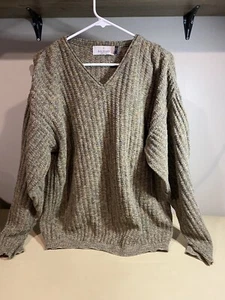 Vintage Bill Blass Hand Framed Sweater Made in USA Size L - Picture 1 of 6