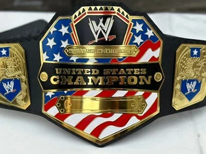 wwe United States Championship belt wrestling replica title 2mm metal adult size - Picture 1 of 7