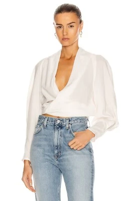 Blusa IRO Gasco Top Blanca Talla XS (IT 34) NUEVA CON ETIQUETAS Foto 1 de 4