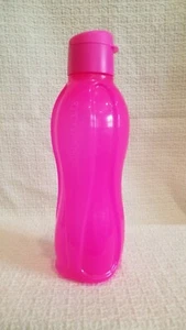 Botella de agua Tupperware con sello hermético líquido grande 1L rosa neón nueva - Imagen 1 de 1