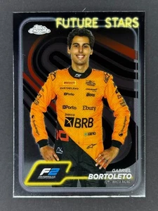 2024 Topps Chrome Formula 1 F2 Drivers #28 Gabriel Bortoleto - Picture 1 of 3