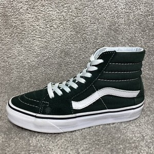 VANS Sk8-Hi Green Athletic Shoes for 