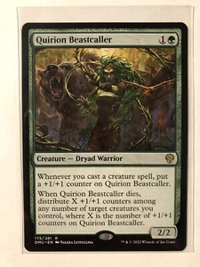 Quirion Beastcaller Non Foil Dominaria United DMU MTG Magic Pack Fresh! - Picture 1 of 1