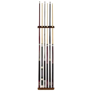 Authentic Classic Sport Cue Wall Rack Six Cue Wall Mount - Picture 1 of 4