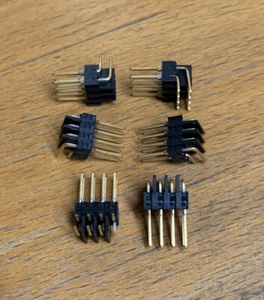 TE/TYCO/AMP 87230-4 CONN HEADER R/A 8POS 2,54 MM (6 pz = 1 lotto) - Foto 1 di 1