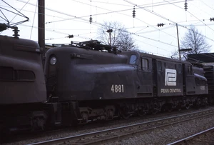 Penn Central GG1 # 4881 @ no location 2/14/1971 - Picture 1 of 1