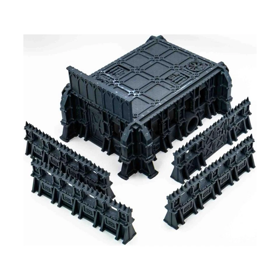 GW Terrain STC Hab-Bunker & Stockades #4 casi nuevo Foto 1 de 1