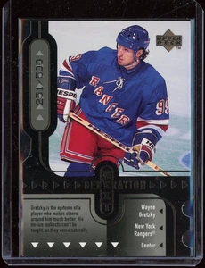 1998-99 Upper Deck Generation Next Quantum 1 Wayne Gretzky/Marian Hossa /1000 - Picture 1 of 2