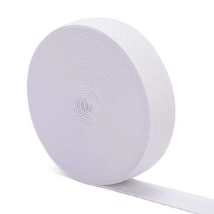 Elastic Bands for Sewing White 1 Inch 12 Yard High Elasticity Knit Spool Sewi... - Picture 1 of 7