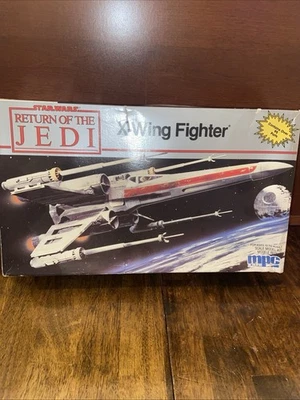 MPC Star Wars "El Retorno del Jedi" X-Wing Fighter Modelo Kit 1989 Foto 1 de 4