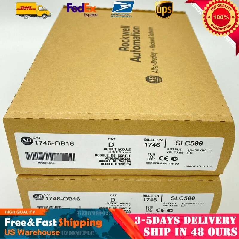 Nuevo Módulo de Salida PLC AB 1746-OB16 CAT/D SLC 500 Sellado 1746OB16 EE. UU. Impuestos Gratuitos Foto 1 de 3