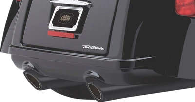 Harley Tri Glide Ultra Classic Cobra 6303RB 909-Twins 4" Slip-ons 09-22 FLHTCUTG Foto 1 de 2