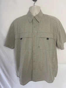 EDDIE BAUER LEGEND EARTH TECH MENS S/S VENTED McNARY SHIRT Sz M - Picture 1 of 5