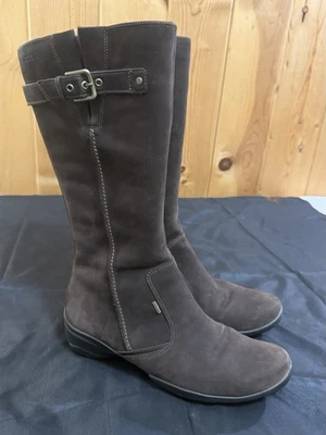 Ecco Mujer’s EU Talla 42 Gore-Tex Alto Marrón Oscuro Botas Mujer’s EE. UU. Talla 10  Foto 1 de 4