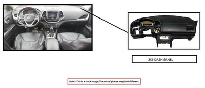 DASH PANEL GHP960400C02 2014-2015 MAZDA MAZDA 6 — 第 1/4 张图片