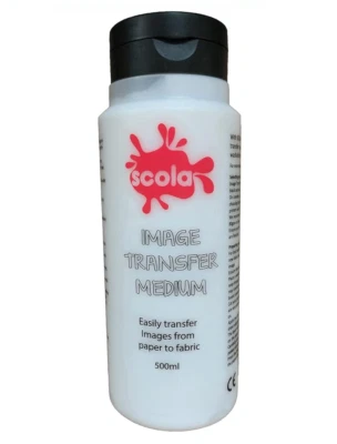CREATIVE ARTS 500ml SCOLA BILDMACHER BILDTRANSFERPASTE FÜR TEXTILIEN T-SHIRTS & STSTOFFE