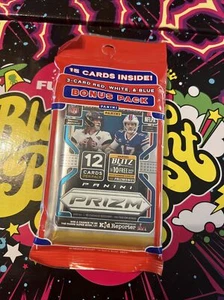2021 Panini Prizm NFL Football CELLO FAT PACK 15 Cards - Brand New Sealed - Picture 1 of 1
