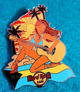 Sexy en línea Bahamas Julio Pinup Girl Serie 2016 Beach Girl Hard Rock Café LE50 - Imagen 1 de 1