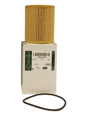 DISCOVERY3 4 5 RANGE ROVER SPORT, VELAR 3Ltr GENUINE OIL FILTER ELEMENT LR013148 - Image 1 of 4