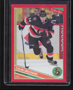 2013-14 O-Pee-Chee #333 Colin Greening Red Wrapper Redemption - Picture 1 of 2