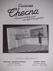 Publicité De Presse 1952 La Cuisine Thecna Confort Électrotechnique -Advertising