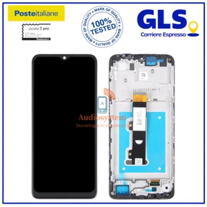 DISPLAY TOUCH SCREEN +FRAME per MOTOROLA MOTO E22 / E22i XT2239-18 SCHERMO VETRO - Imagen 1 de 2