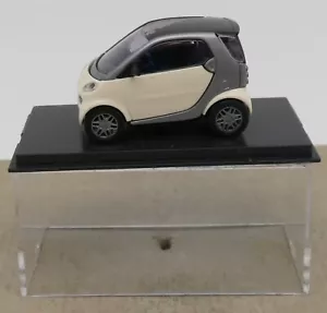 Occasione Busch Ho 1/87 Smart City Coupé Bianco Crema/Grigio Chiaro IN Box - Foto 1 di 8