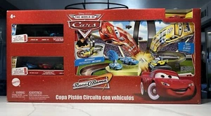 Pixar The World Of Cars Race O Rama Piston Cup Starter Set - International Pack - Picture 1 of 10