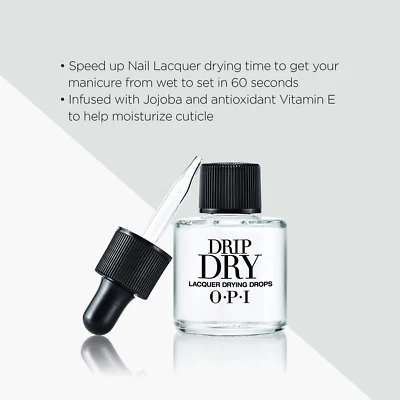 OPI Drip Dry Tropfen mit Pipette - 8ml 4er Box FÜR 3