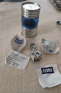 VTG '98 Storm Navigator Watch,w compass/temp no digital ,New Battery, Case,paper - Picture 1 of 11