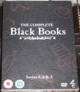Black Books - Series 1-3 - DVD - Like N - 18 Episodes on 3 Discs - Picture 1 of 4