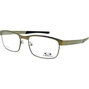 Oakley Surface Plate OX5132 Mens Metal Eyeglass Frame 0254 Pewter 54-18 Titanium - Picture 1 of 5
