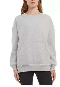Danskin Damen Oversize Pullover mit Rundhalsausschnitt und Tasche - Bild 1 von 4