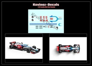1/32 Scale Decals for Policar Modern F1 - Williams FW43, Russell & Latiffi 2020 - Picture 1 of 5