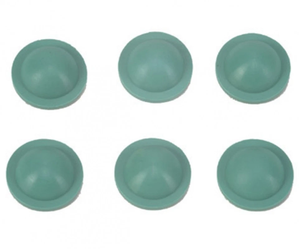 Tamiya 300050600 - Dämpfer-Dichtkappen (6) grün 50519 - Neu - Bild 1 von 1