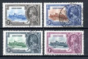 Gold Coast 1935 Silver Jubilee set SG 113-16 FU CDS - Picture 1 of 1
