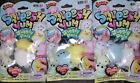 Squeesh Yum Jiggly Pals 2 pack Stretch Animals Squeeze Ja-Ru Mini Lot of 3