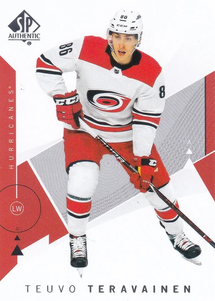 18/19 SP AUTHENTIC..TEUVO TERAVAINEN..CARD # 63..HURRICANES..FREE COMBINED SHIP - Image 1 of 1