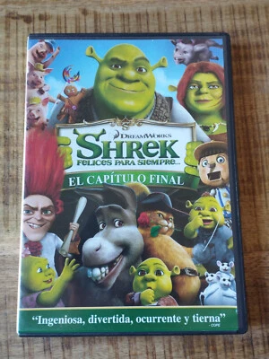 Shrek el Chapter End Happy para Forever - DVD Spanish English Region 2 - Image 1 of 4