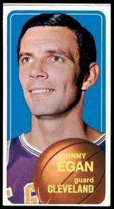1970-71 Topps Tall Boy Johnny Egan *3* Cavs #34 *Noles2148* Cs 10=Fs