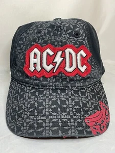 ACDC Embroidered Adjustable Baseball Cap Hat - Picture 1 of 15