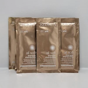 Redken All Soft Shampoo 0,35 once X 13 | Set da viaggio bustine | Nuovo | Spedizione gratuita - Foto 1 di 1