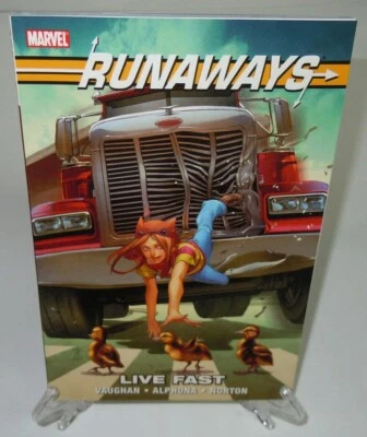 Runaways: Live Fast Brian Vaughan Marvel Comics Brand New TPB Trade Paperback - Image 1 of 2