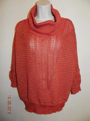 Suéter para mujer Cathy Daniels XL rojo/naranja brillante Foto 1 de 4