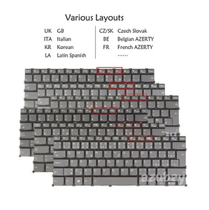 Teclado retroiluminado para Lenovo IdeaPad/Flex 5-14ALC05 5-14ARE05 5-14IIL05 5-14ITL05 - Imagen 1 de 15