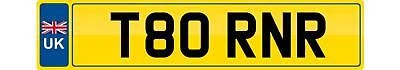 TURNER Private number plate T80 RNR cherished car reg personal registration - Image 1 of 4
