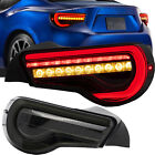 2x VLAND LED Smoke Taillights For 2012-2020 Toyota GT 86&Subaru BRZ&Scion FRS