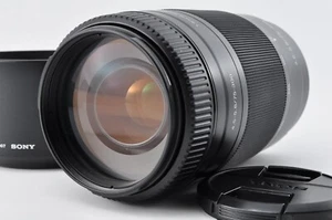 Sony 75-300mm f/4.5-5.6 Telephoto Lens 1.5m 4.9ft macro From Japan 【Near Mint】 - Picture 1 of 14