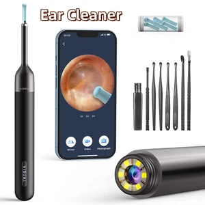 1080P Ear Wax Removal Tool Camera Otoscope with 6 LED Lights iOS & Android - Picture 1 of 7